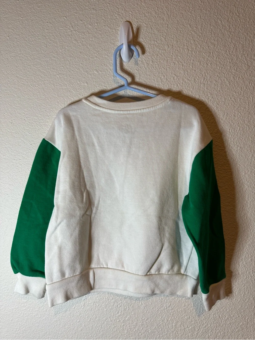 Grinch Holiday Sweatshirt with Green Sleeves